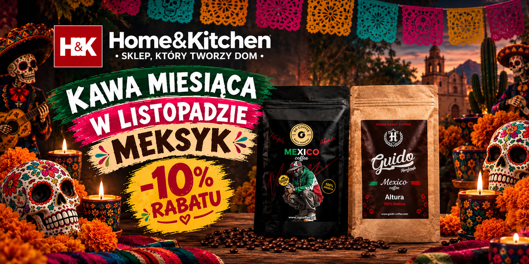 Mexico kawa miesiąca listopad